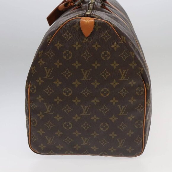 LOUIS VUITTON Monogram Keepall 60 Boston Bag M41422 LV Auth 98006 - Picture 3 of 15